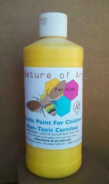 yellow paint